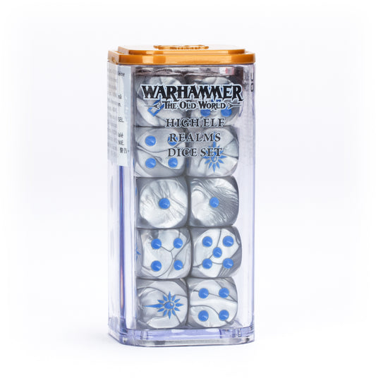 [Pre-order][Available March 1st] Warhammer Old World - High Elf Realms Dice