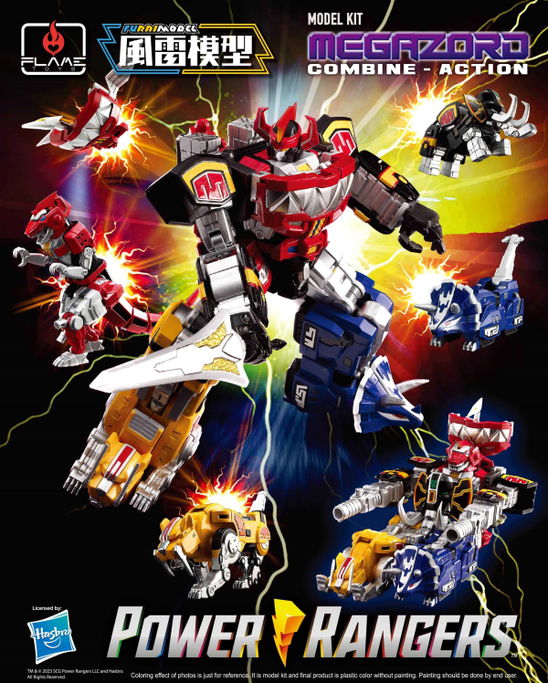 Flame Toys Furai Model - Megazord (Power Rangers)