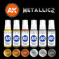 AK Interactive 3G Metallics Set