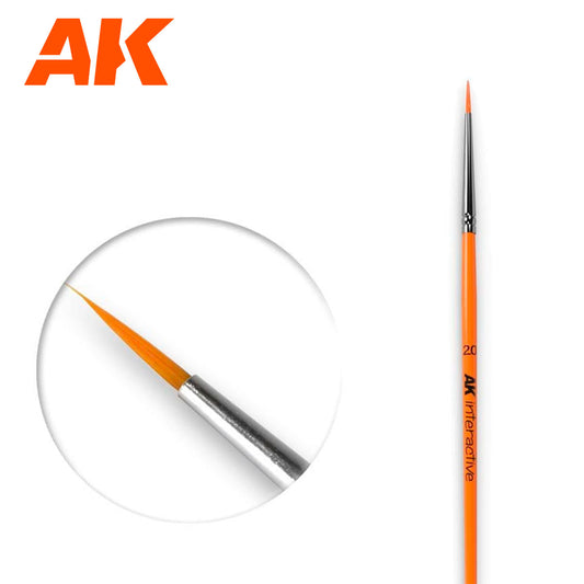 AK Round Brush 2/0 (Synthetic)