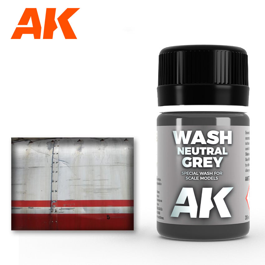 AK Interactive: Neutral Grey Wash