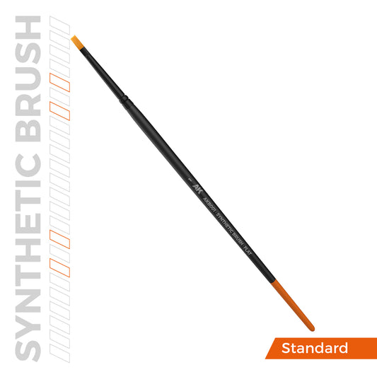 AK Synthetic Brush, Flat 1