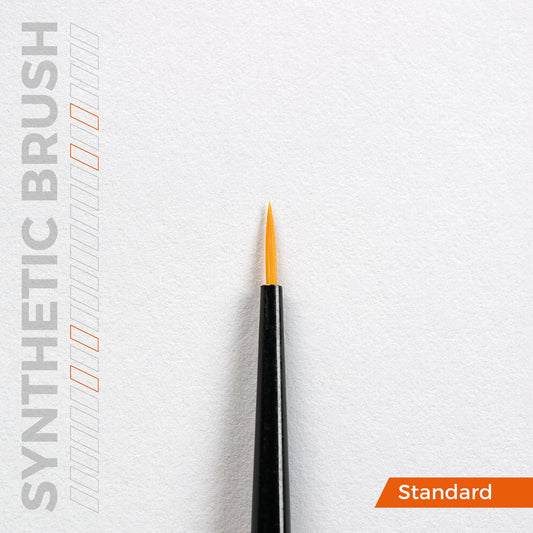 AK Synthetic Brush, Round 3/0