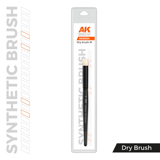 AK Synthetic Dry Brush - Medium