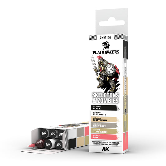 AK Interactive: Skeletons & Zombies - Playmarkers Set
