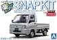 Aoshima 1/32 SNAP KIT Subaru Sambar Truck (Sterling Silver Metallic)