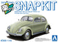 Aoshima 1/32 SNAP KIT Volkswagen Beetle (Reed Green)