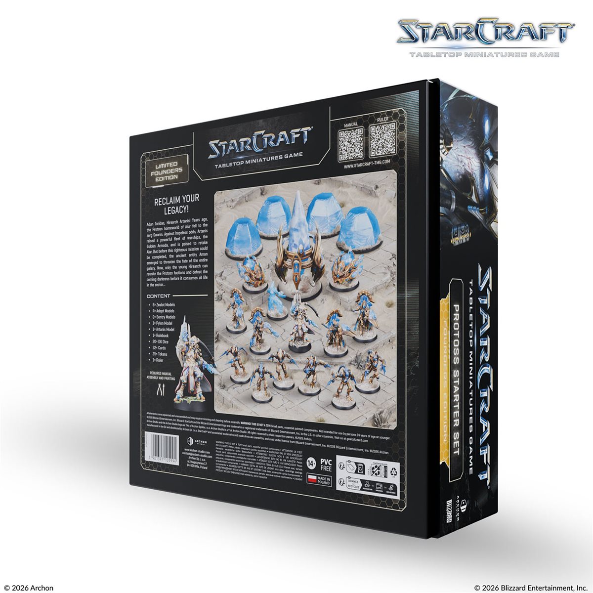 Starcraft The Miniatures Game - Protoss Starter Set - Founders Edition [Pre-order][Available 05/30/2026]