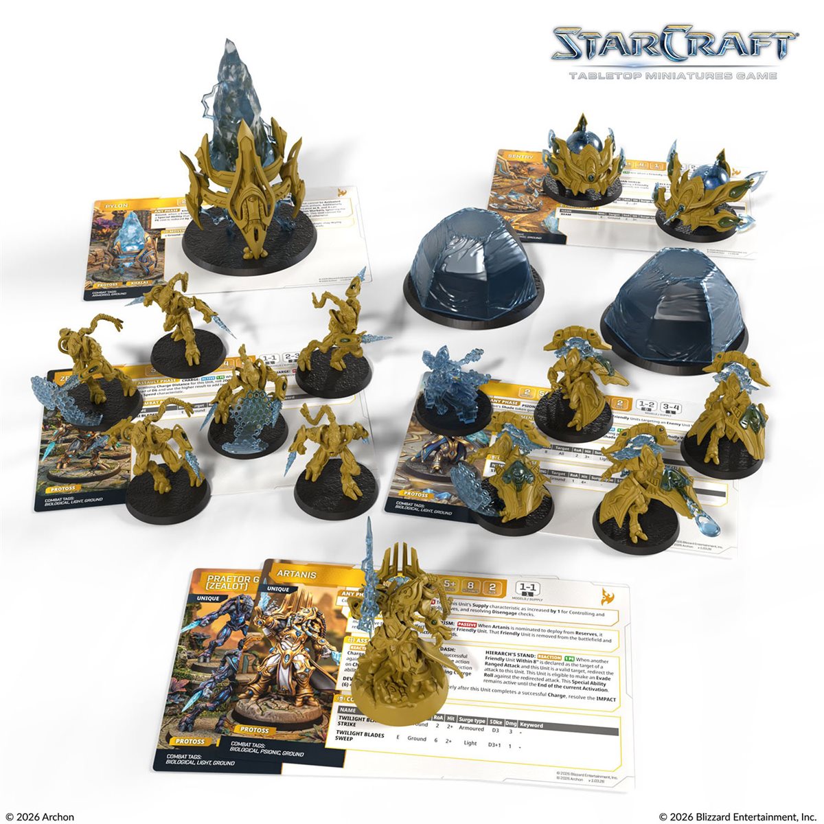 Starcraft The Miniatures Game - Protoss Starter Set - Founders Edition [Pre-order][Available 05/30/2026]