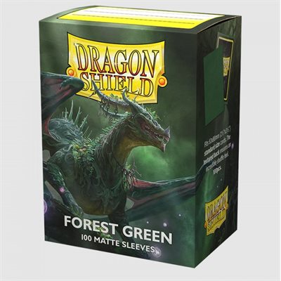 Dragon Shield Standard Sleeves: Matte Forest Green (100)