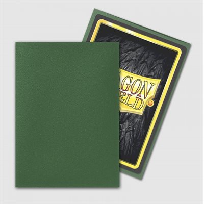 Dragon Shield Standard Sleeves: Matte Forest Green (100)