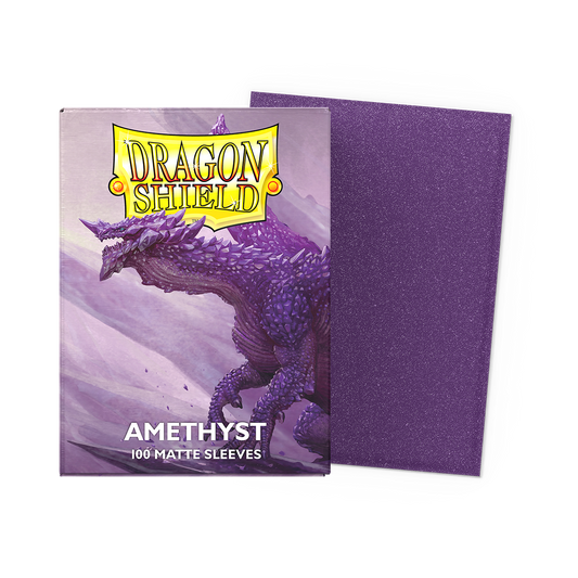 Sleeves: Dragon Shield Matte: Amethyst (100)