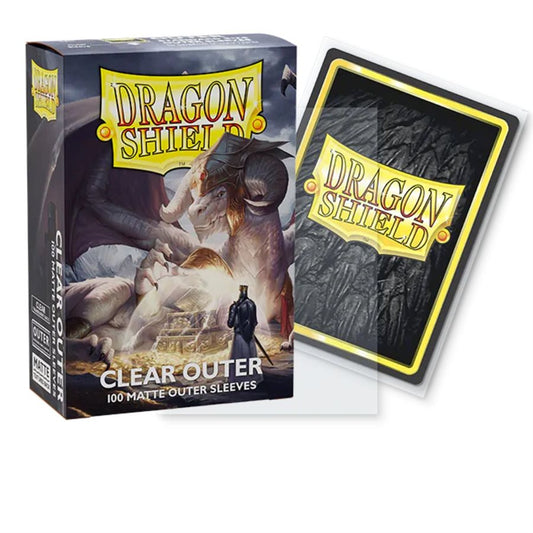 Dragon Shield Outer Sleeves - Matte, Clear