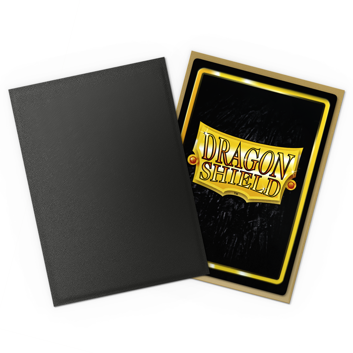 Dragon Shield Matte DUAL Black & Gold (100ct)