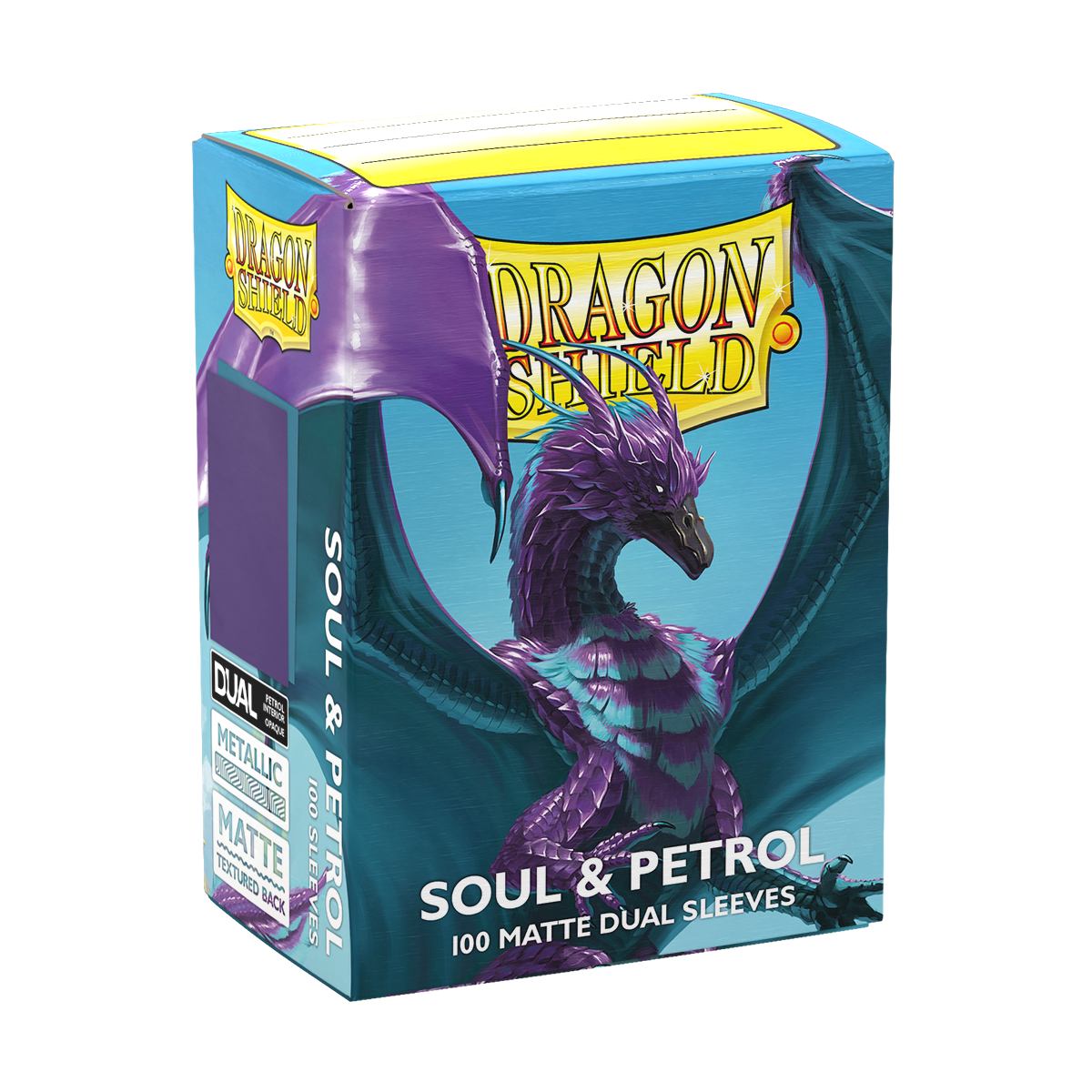 Dragon Shield Matte DUAL Soul & Petrol (100ct)