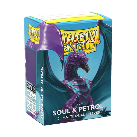 Dragon Shield Matte DUAL Soul & Petrol (100ct)