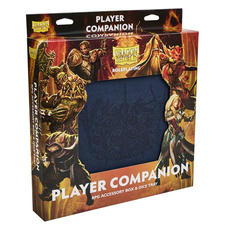 Dragon Shield RPG: Player Companion - Storage Box & Dice Tray (Midnight Blue)