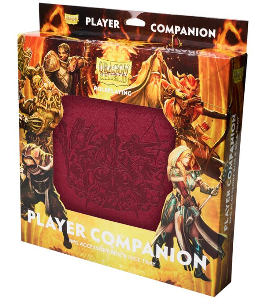 Dragon Shield RPG: Player Companion: Box & Dice Tray (Blood Red)