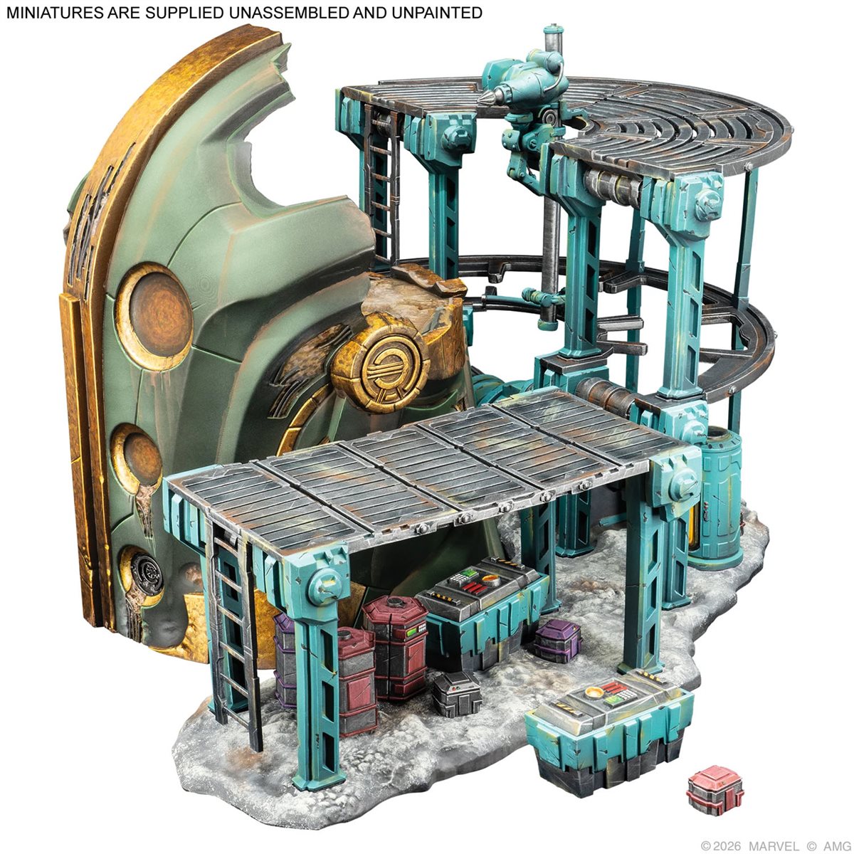 Marvel Crisis Protocol: Cosmic Motherlode Terrain Pack
