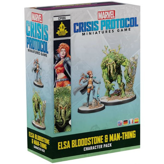 Marvel Crisis Protocol: Elsa Bloodstone & Man-Thing [Pre-order. Available Jan. 31, 2025]