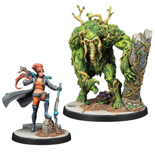 Marvel Crisis Protocol: Elsa Bloodstone & Man-Thing [Pre-order. Available Jan. 31, 2025]