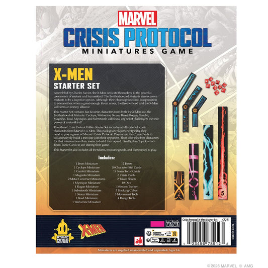 Marvel Crisis Protocol: X-Men Starter Set [Pre-order][ETA Q4 2025]
