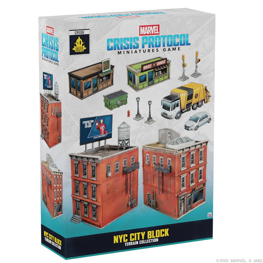 Marvel Crisis Protocol: NYC City Block Terrain Collection
