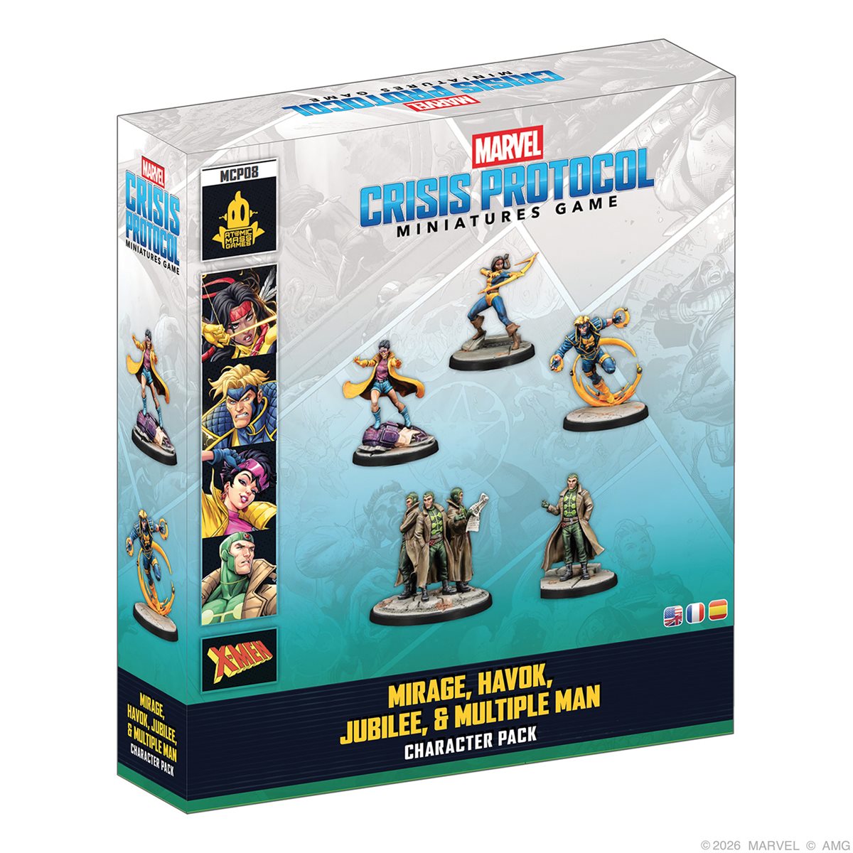 Marvel: Crisis Protocol - Dani Moonstar, Jubilee, Multiple Man & Havok Character Pack [Pre-order][ETA Q4 2026]