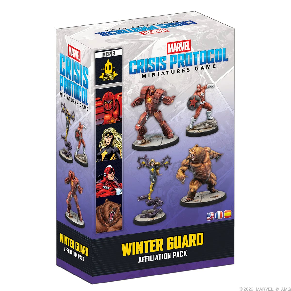 Marvel: Crisis Protocol - Winter Guard - Affiliation Pack [Pre-order][Available Q3 2026]