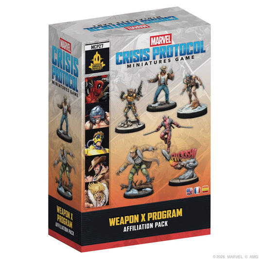 Marvel: Crisis Protocol - Weapon X - Affiliation Pack [Pre-order][ETA Q4]