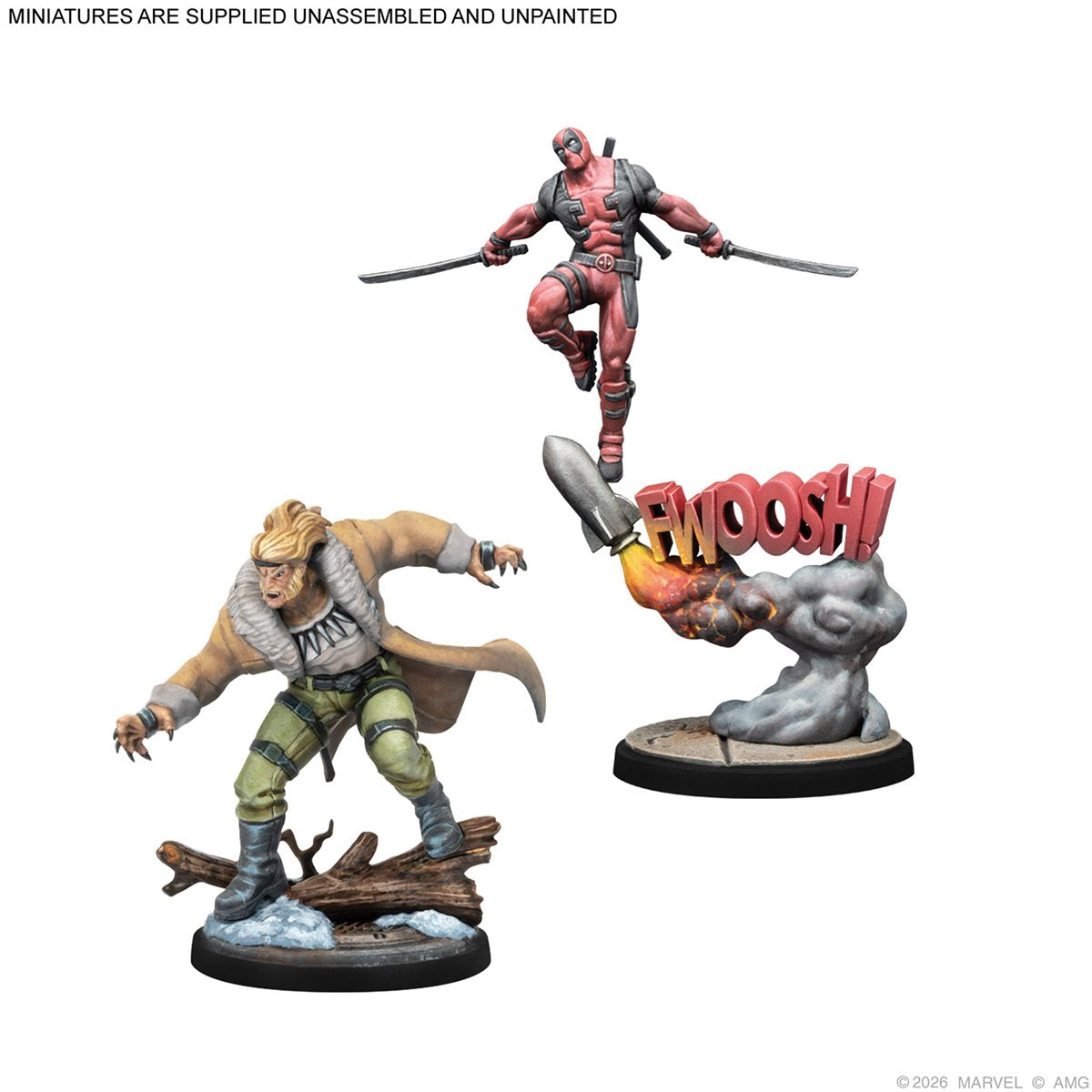 Marvel: Crisis Protocol - Weapon X - Affiliation Pack [Pre-order][ETA Q4]