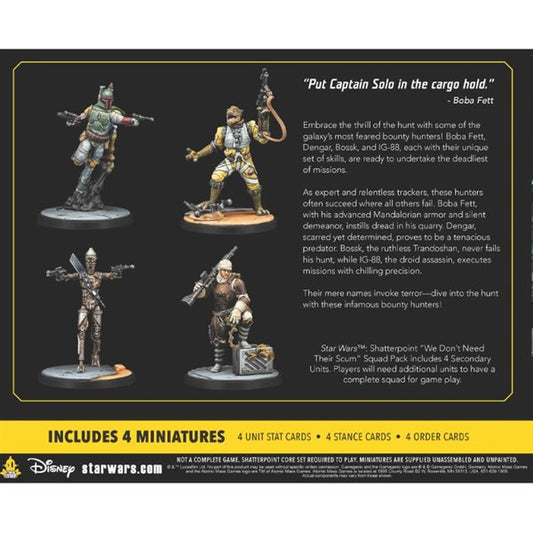 Star Wars: Shatterpoint - "We don't need their Scum" Unit Pack