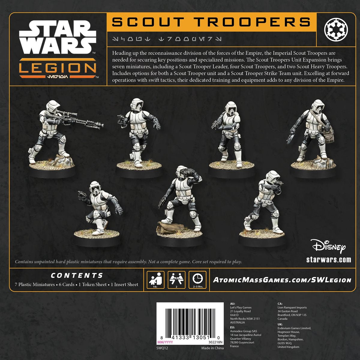 Star Wars: Legion: Scout Troopers