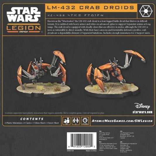 Star Wars: Legion: LM-432 Crab Droids