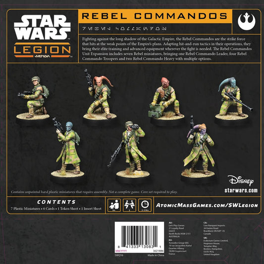Star Wars: Legion: Rebel Commands