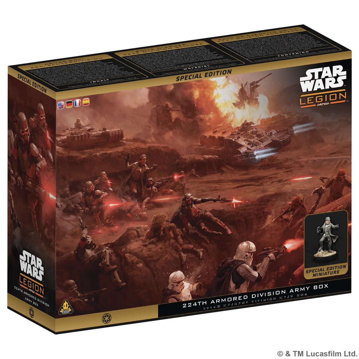 Star Wars Legion: Mimban224th Mudtrooper Special Ed. Army Box