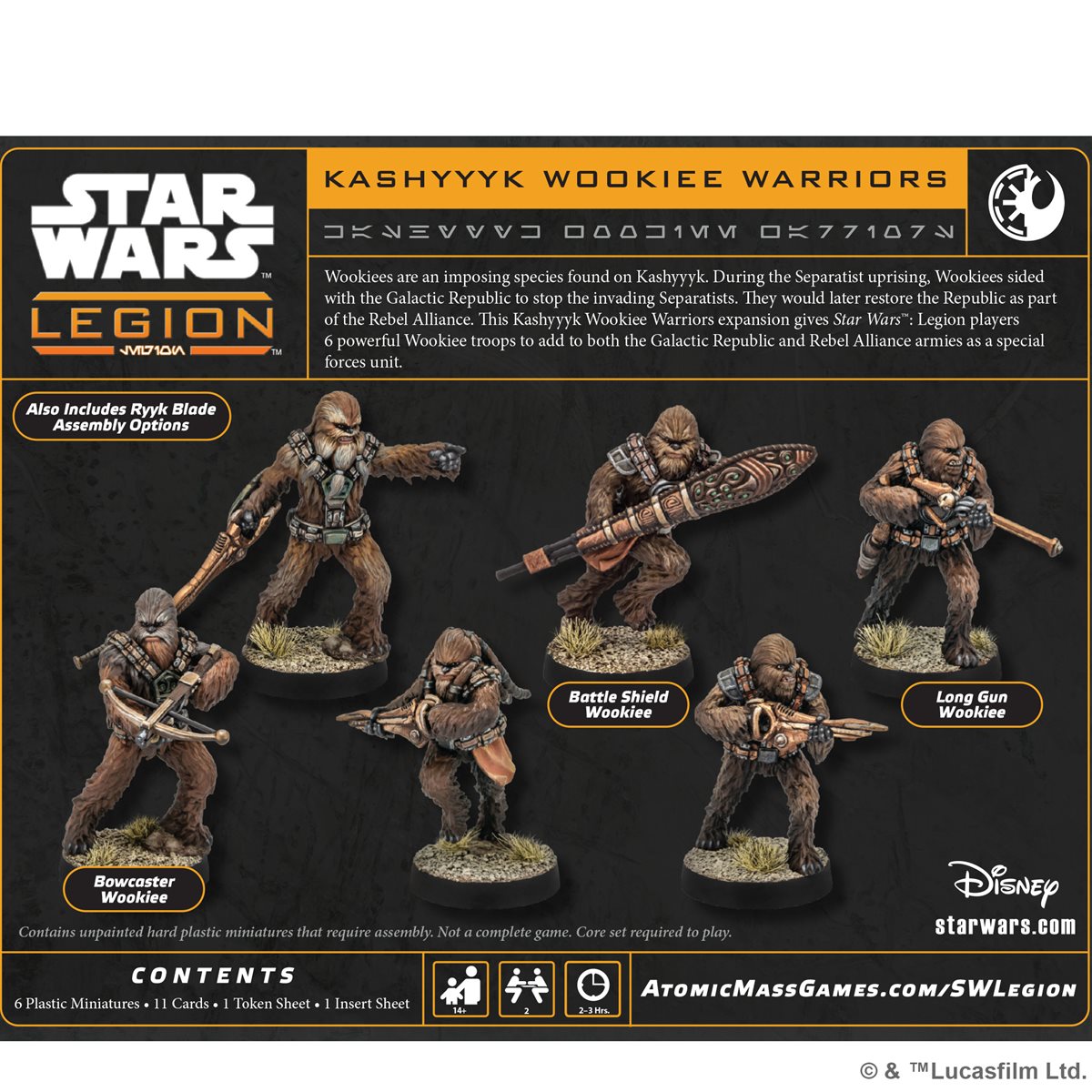 Star Wars: Legion: Kashyyk Wookie Warriors Unit Expansion