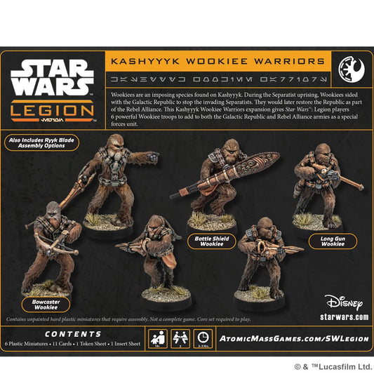 Star Wars: Legion: Kashyyk Wookie Warriors Unit Expansion
