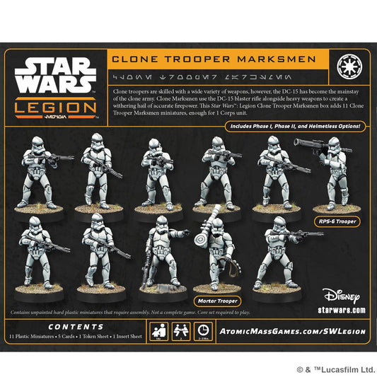 Star Wars: Legion: Clone Trooper Marksmen