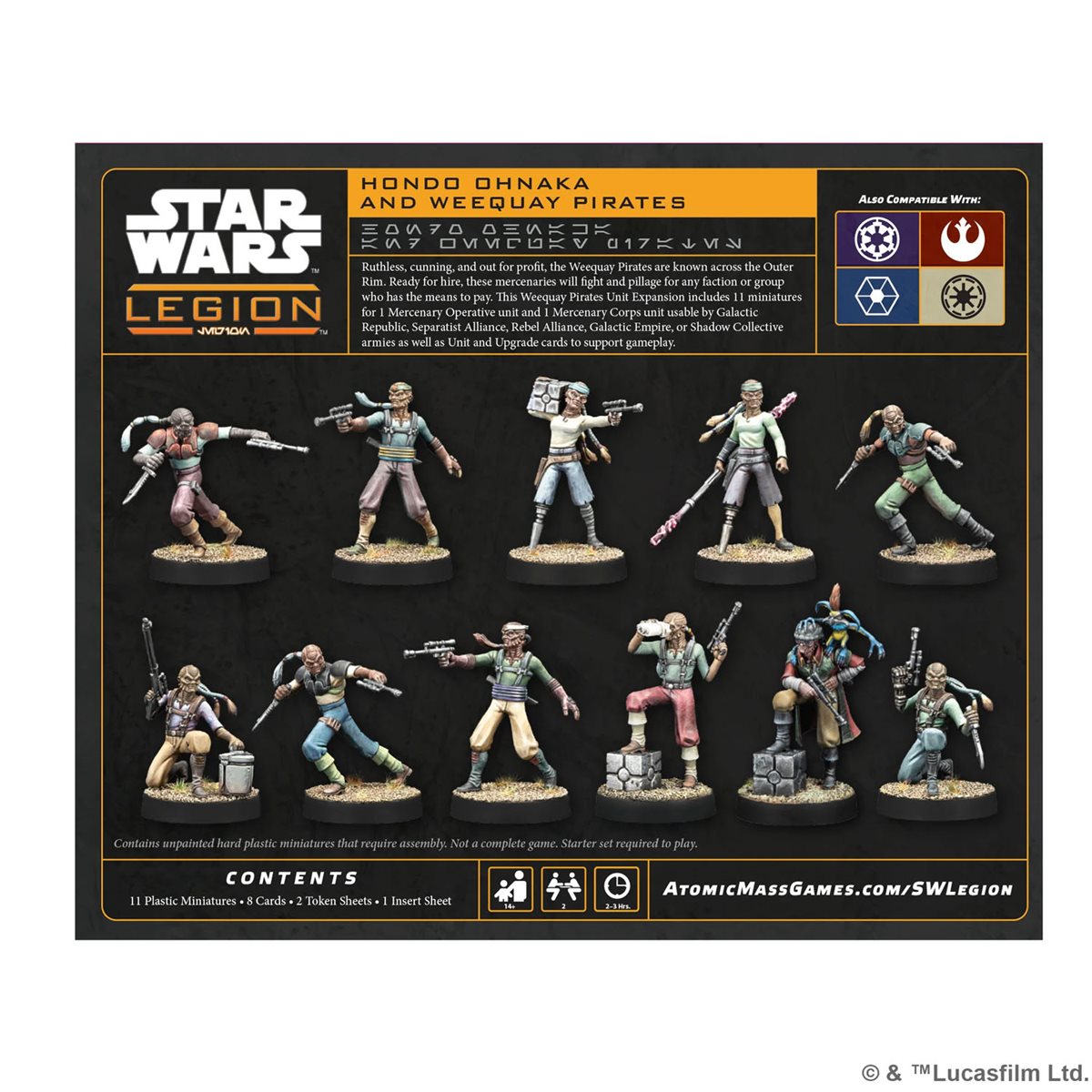 Star Wars: Legion - Hondo Ohnaka & The Weequay Pirates