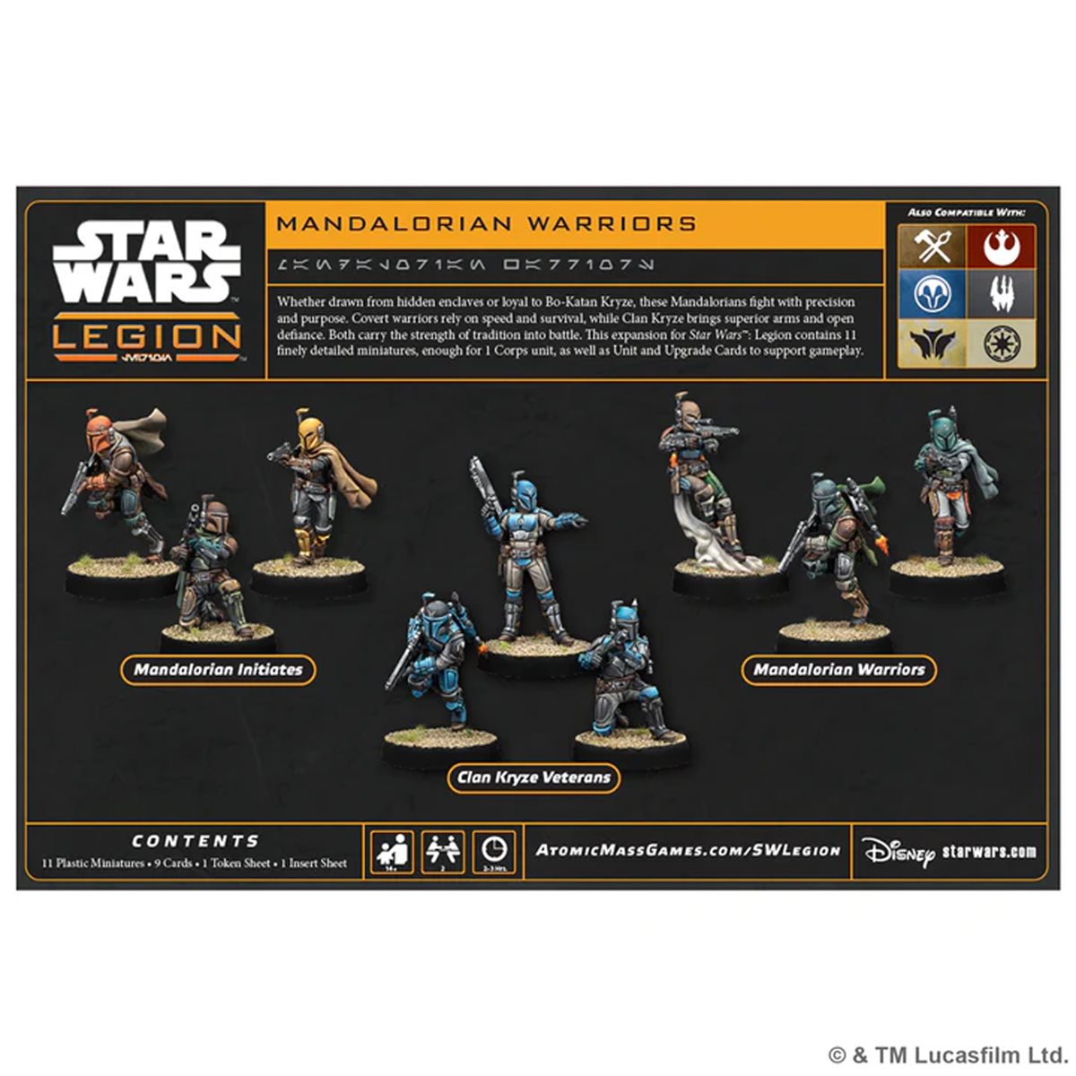 Star Wars: Legion - Mandalorian Warriors [Pre-order][Available Q3 2026]