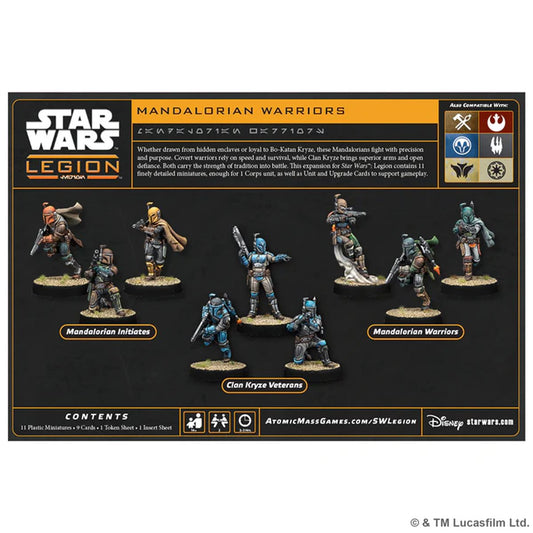 Star Wars: Legion - Mandalorian Warriors [Pre-order][Available Q3 2026]
