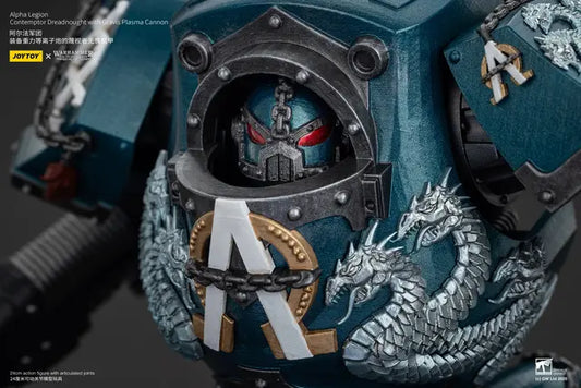 JoyToy: Horus Heresy: Alpha Legion Contemptor Dreadnought with Gravis Plamas Cannon