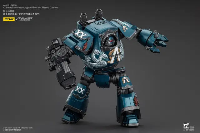 JoyToy: Horus Heresy: Alpha Legion Contemptor Dreadnought with Gravis Plamas Cannon