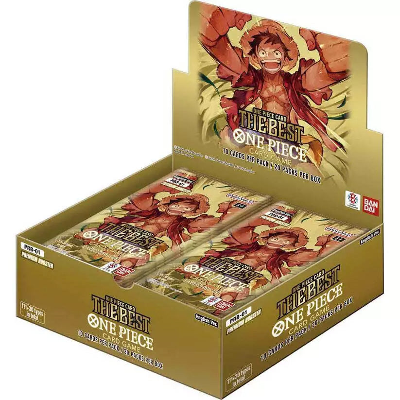 One Piece Card Game: PRB-01 Premium Booster "The Best" (Sealed Box)