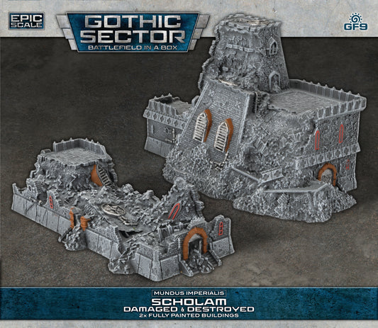 Battlefield in a Box: Mundus Imperialis - Destroyed Scholam