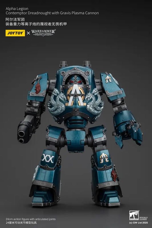 JoyToy: Horus Heresy: Alpha Legion Contemptor Dreadnought with Gravis Plamas Cannon