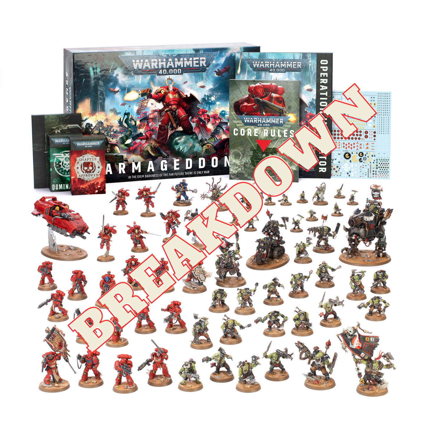 [Pre-Owned] - Warhammer 40k - Armageddon Box Split