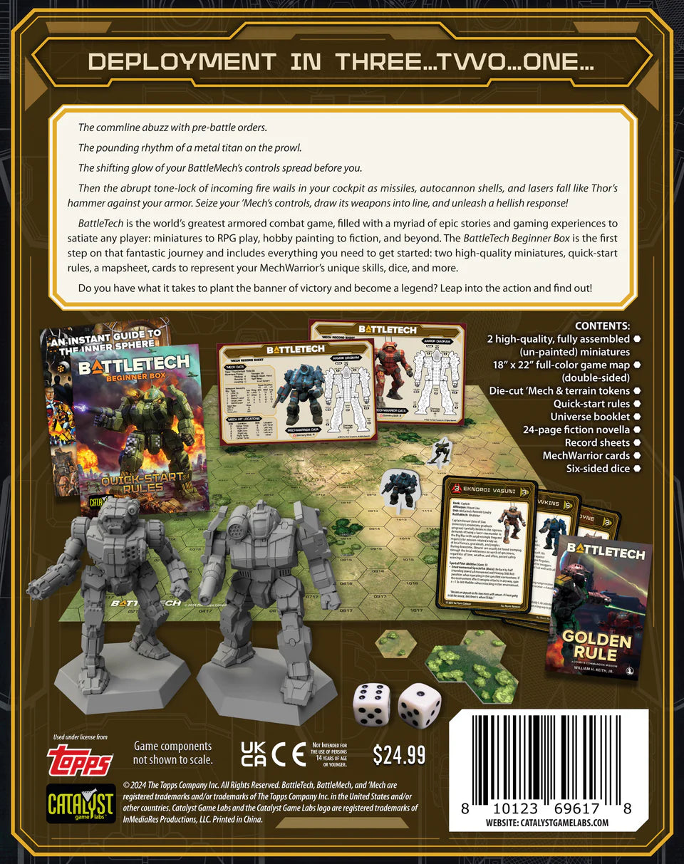 Battletech: Beginner Box - 40th Anniversary