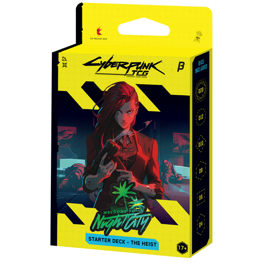 Cyberpunk TCG: The Heist BETA Starter Deck